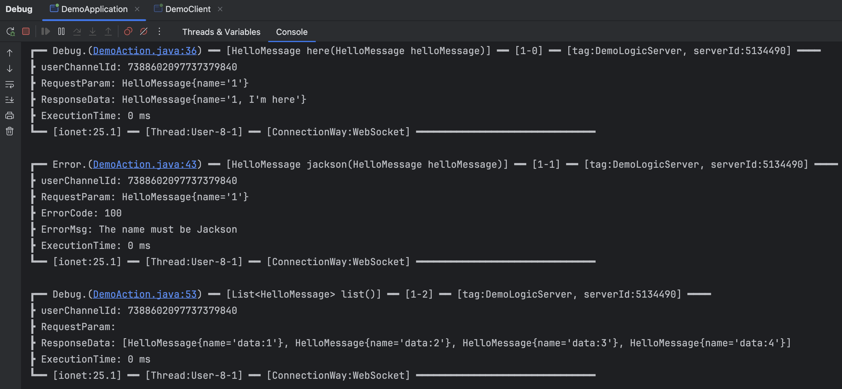 quick_demo_zero_console_debug